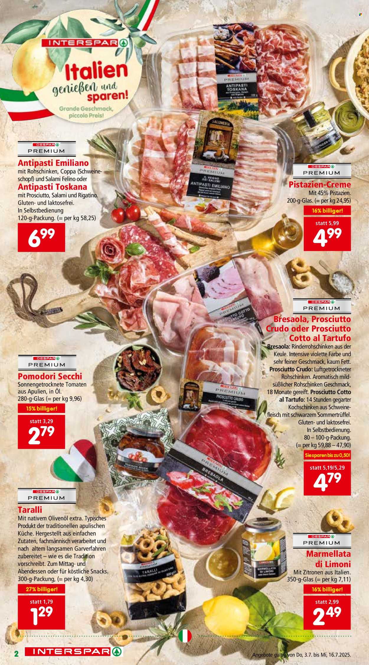 Angebote INTERSPAR - 3.7.2025 - 16.7.2025. Seite 2