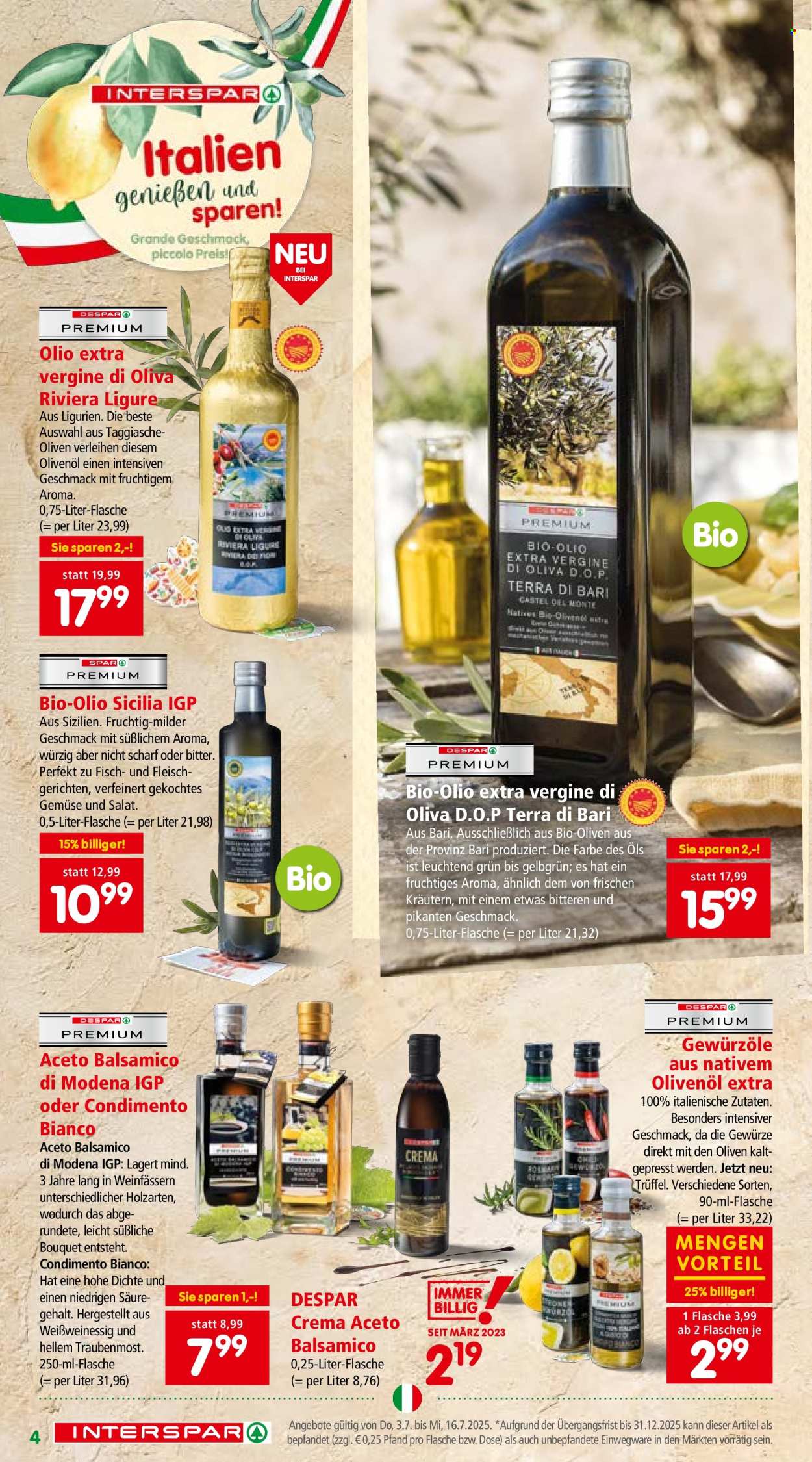 Angebote INTERSPAR - 3.7.2025 - 16.7.2025. Seite 4