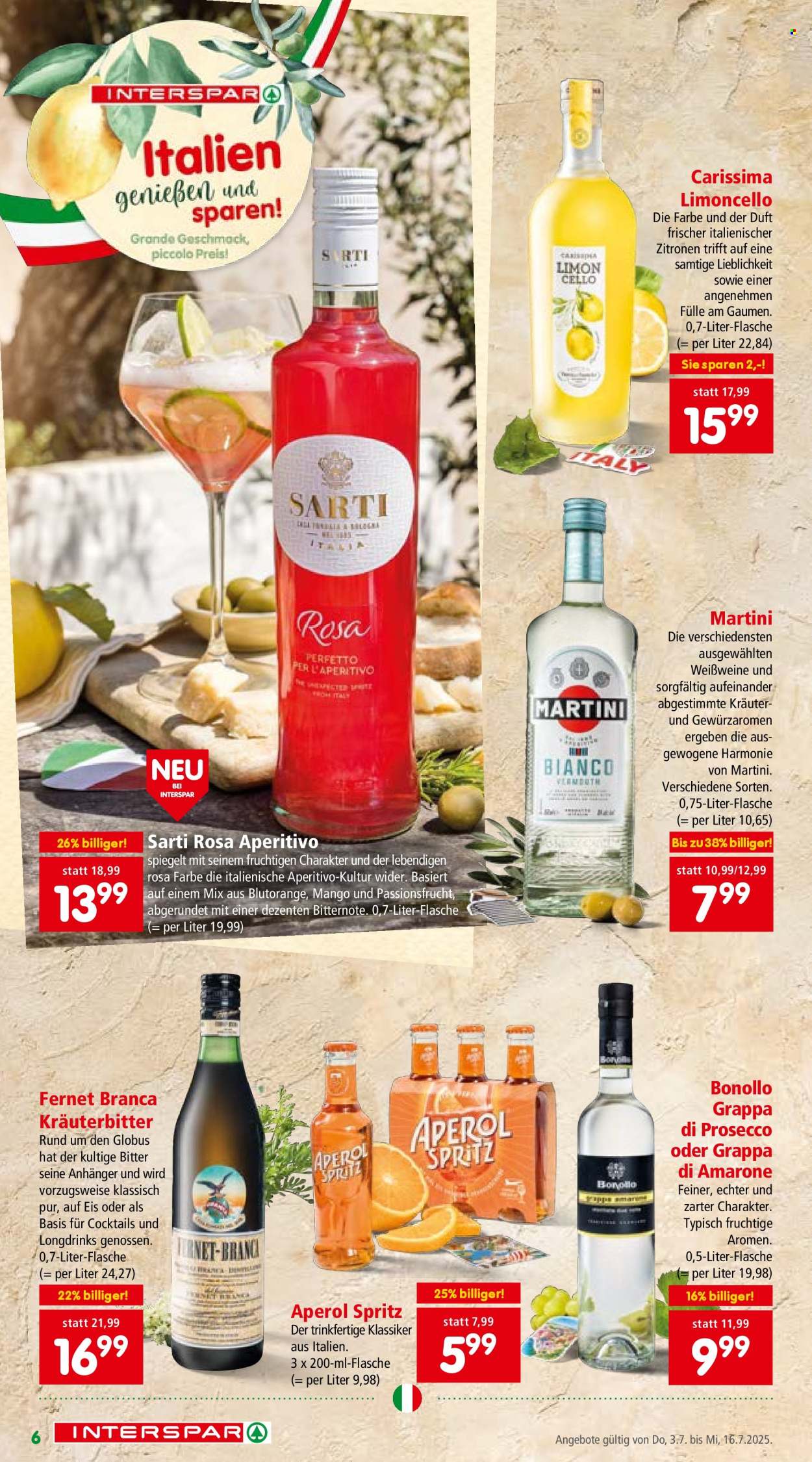 Angebote INTERSPAR - 3.7.2025 - 16.7.2025. Seite 6