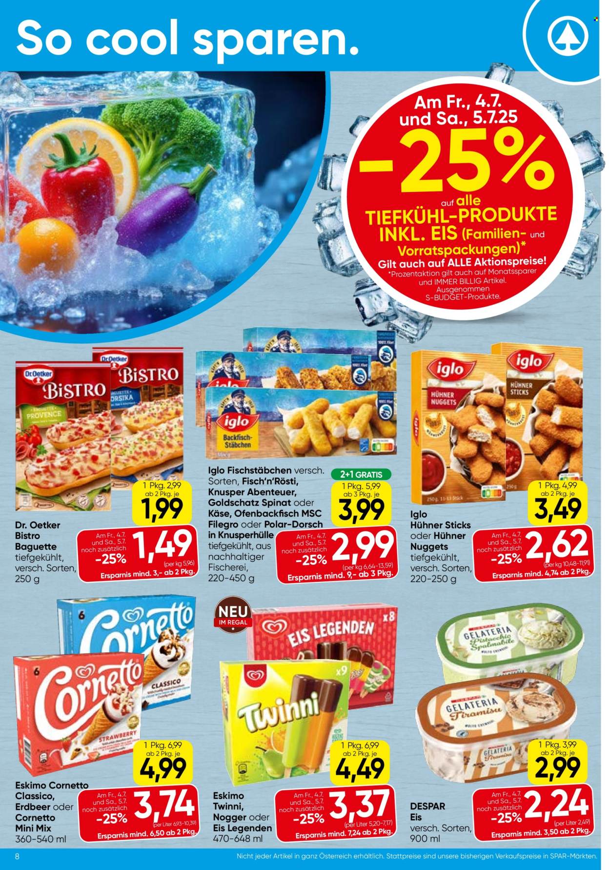 Angebote SPAR - 3.7.2025 - 16.7.2025. Seite 8
