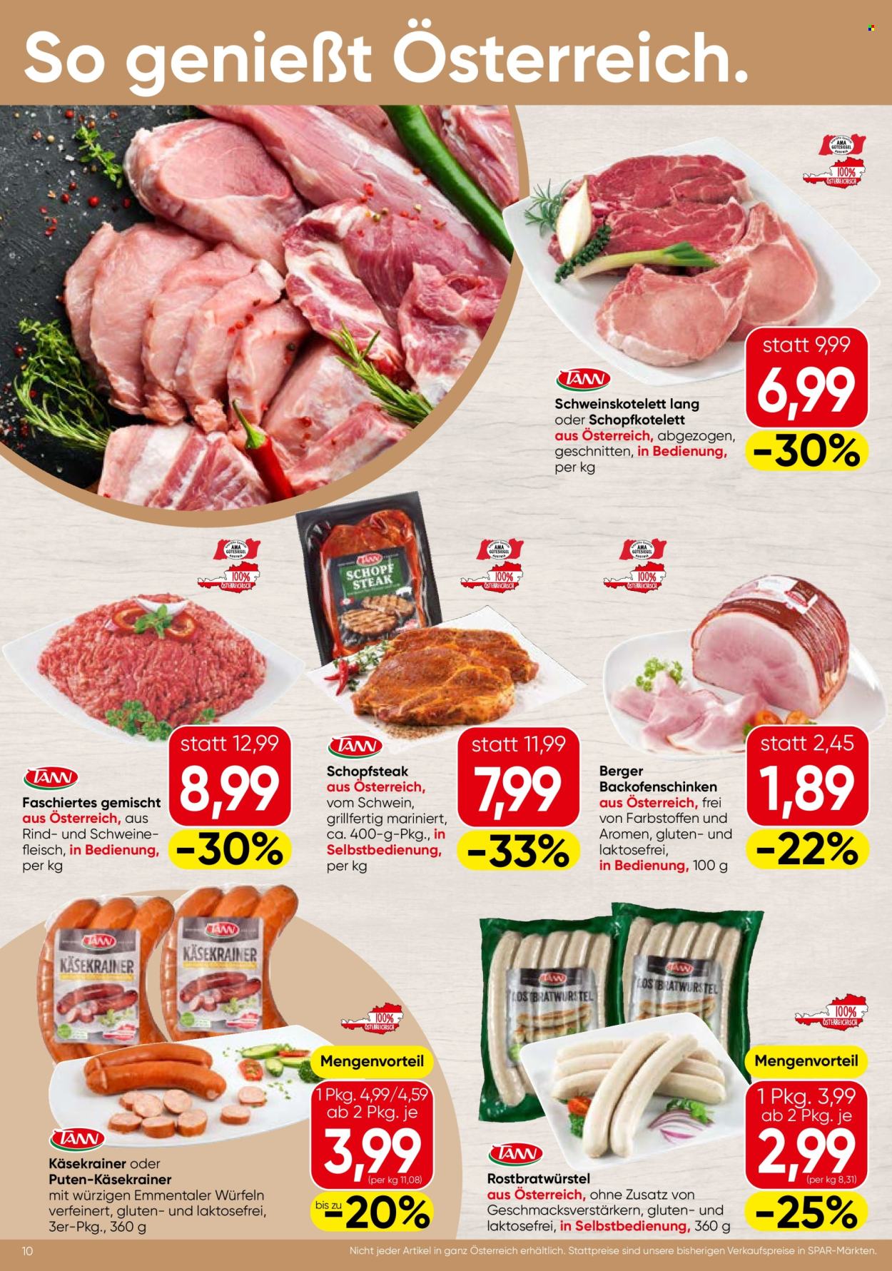 Angebote SPAR - 3.7.2025 - 16.7.2025. Seite 10