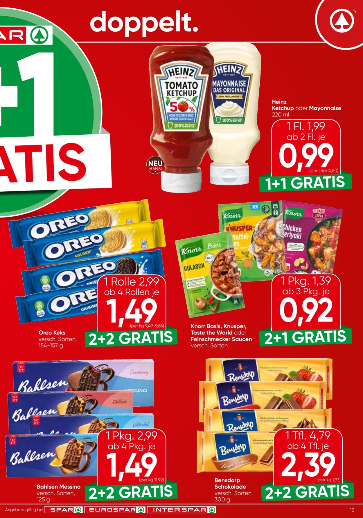 Angebote SPAR - 3.7.2025 - 16.7.2025. Seite 13