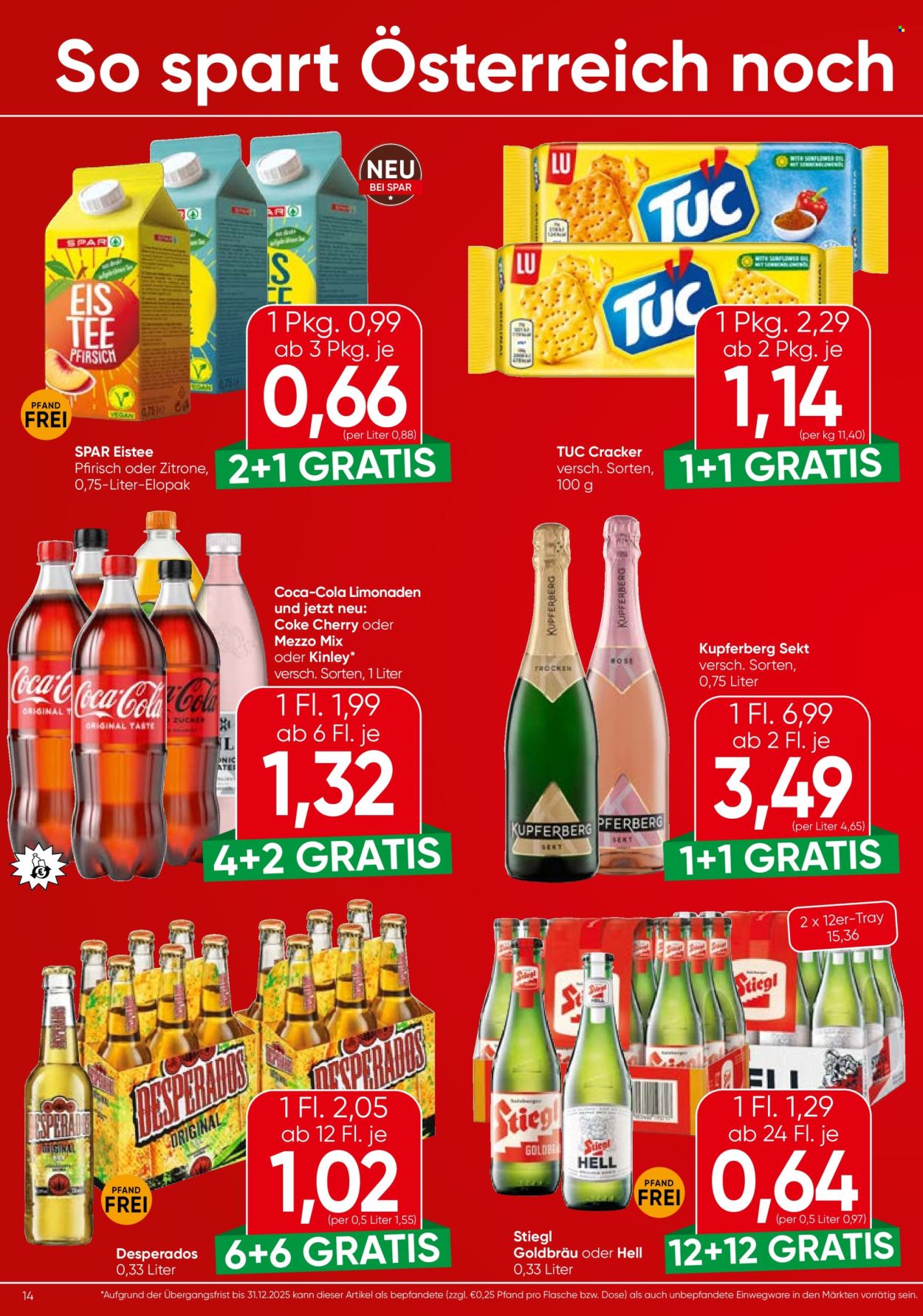 Angebote SPAR - 3.7.2025 - 16.7.2025. Seite 14