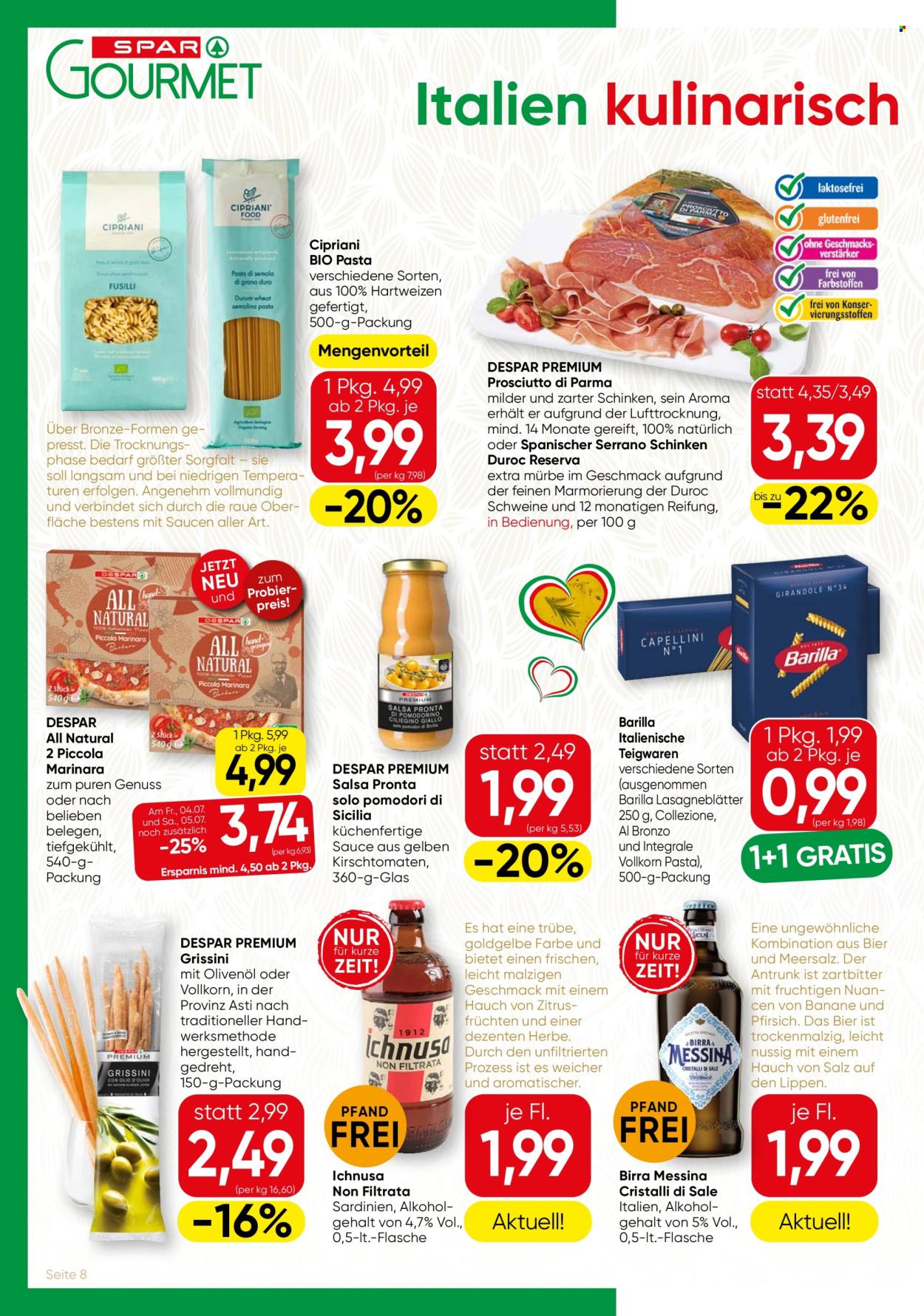 Angebote SPAR - 3.7.2025 - 16.7.2025. Seite 8