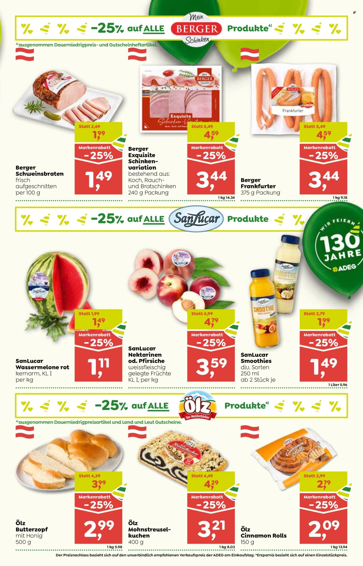 Angebote ADEG - 3.7.2025 - 9.7.2025. Seite 3
