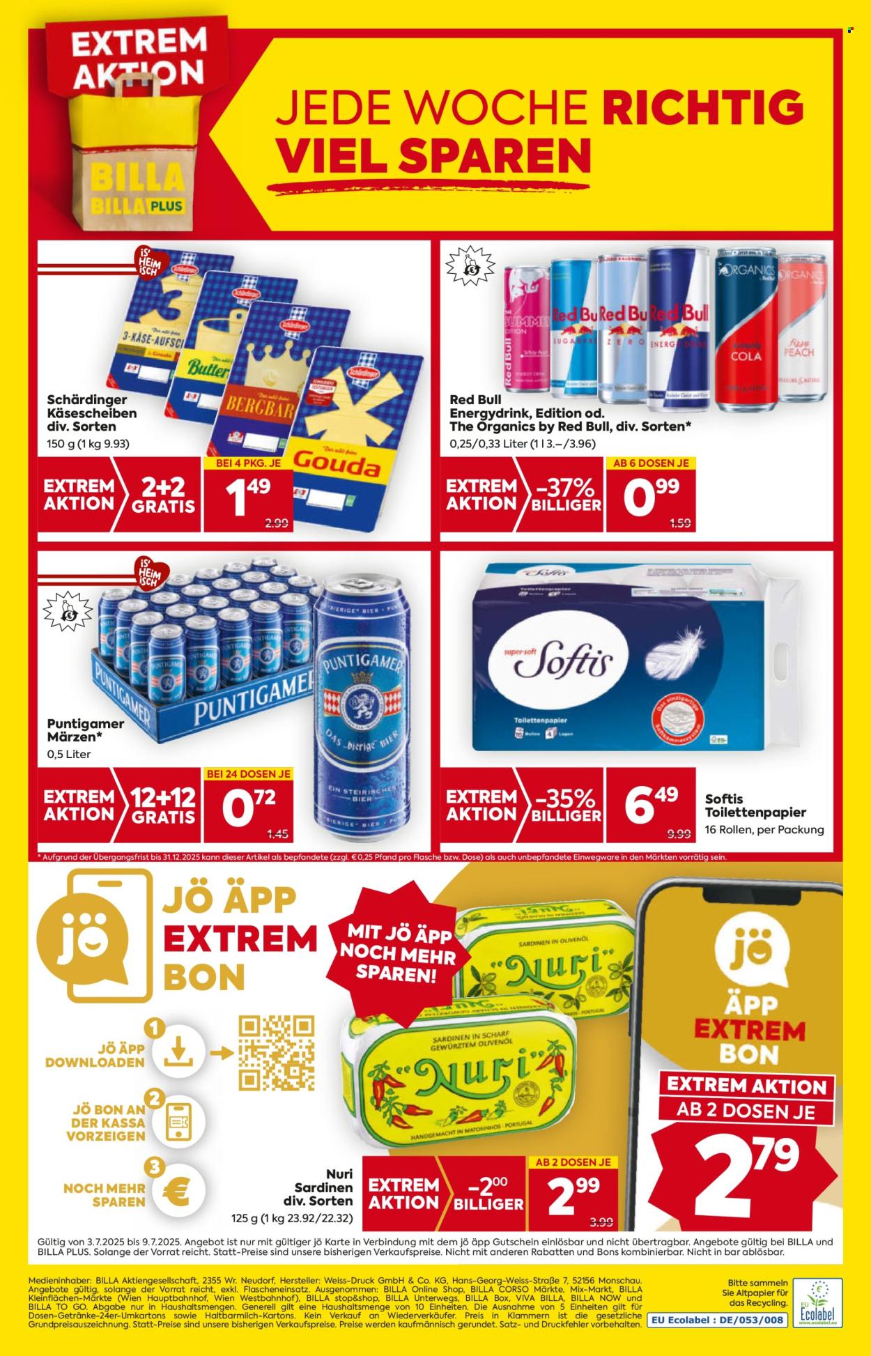 Angebote Billa - 3.7.2025 - 9.7.2025. Seite 16