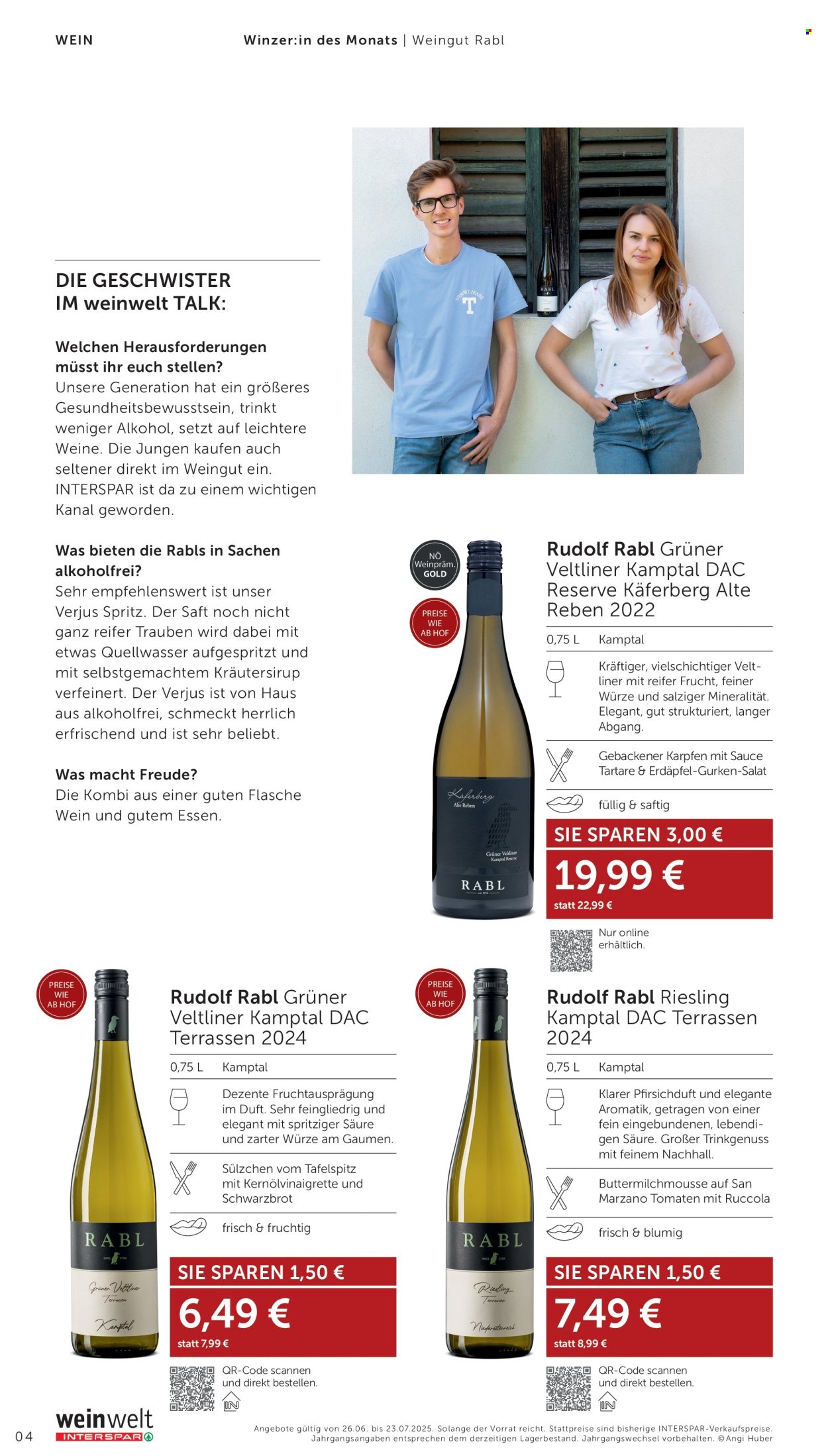 Angebote INTERSPAR - 26.6.2025 - 23.7.2025. Seite 4