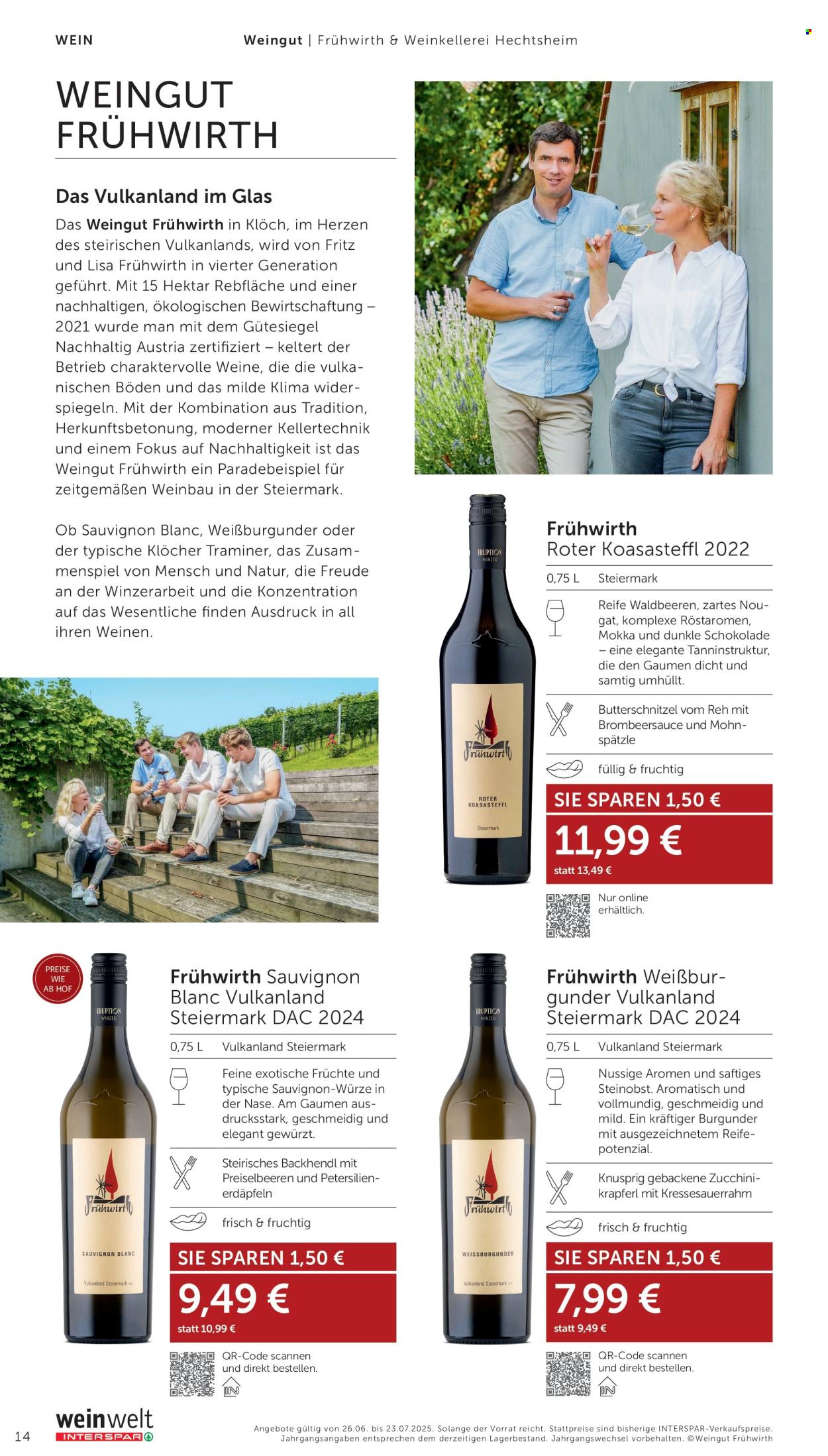 Angebote INTERSPAR - 26.6.2025 - 23.7.2025. Seite 14
