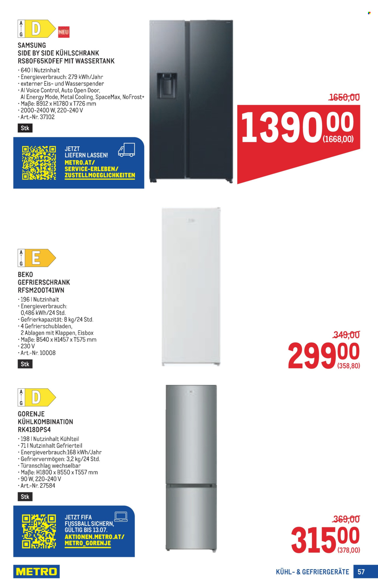 Angebote Metro - 10.7.2025 - 23.7.2025. Seite 57
