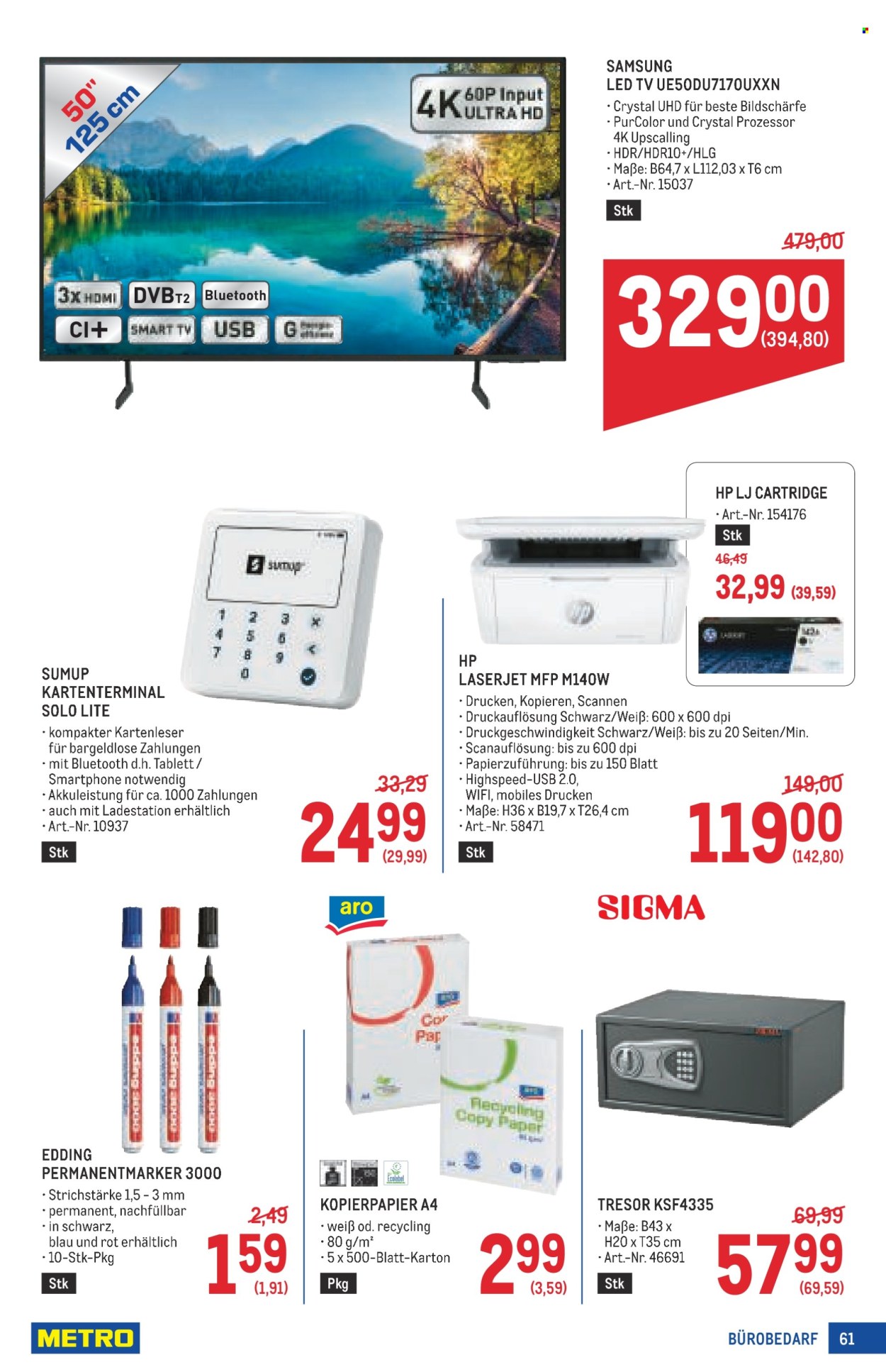 Angebote Metro - 10.7.2025 - 23.7.2025. Seite 61