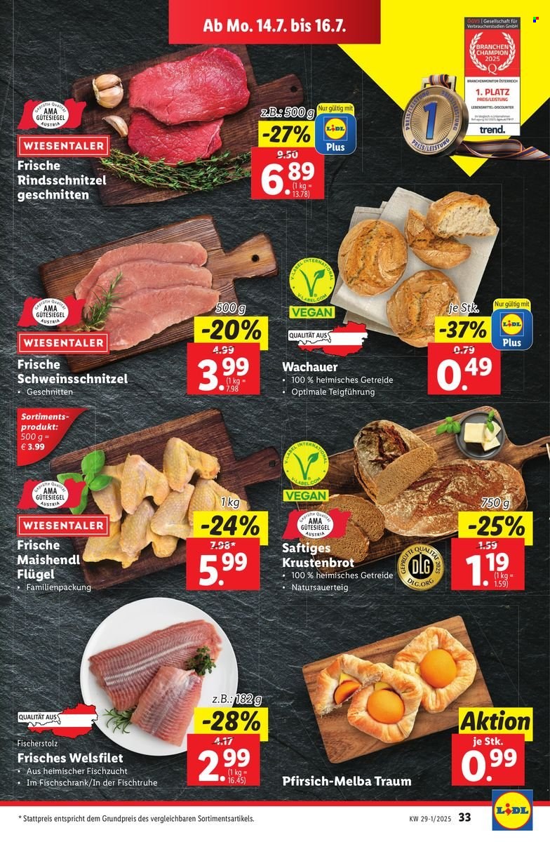 Angebote Lidl - 10.7.2025 - 16.7.2025. Seite 39