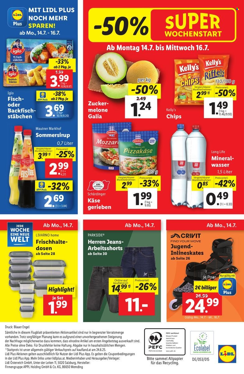 Angebote Lidl - 10.7.2025 - 16.7.2025. Seite 46