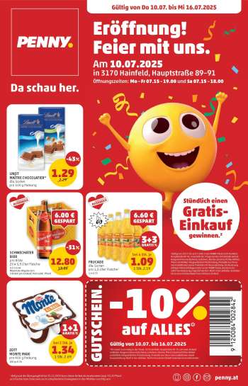 Angebote Penny - 10.7.2025 - 16.7.2025.