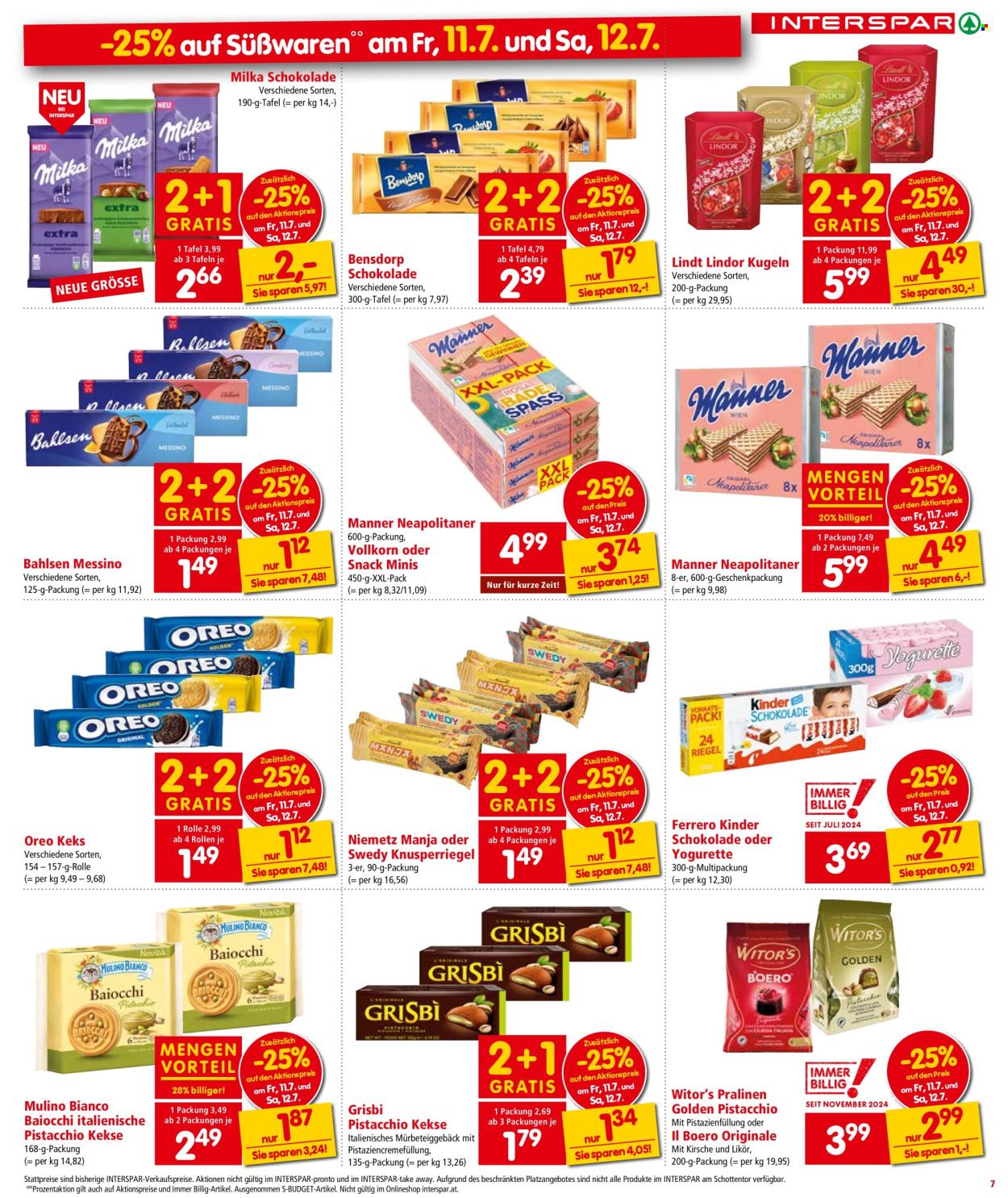 Angebote INTERSPAR - 10.7.2025 - 16.7.2025. Seite 7