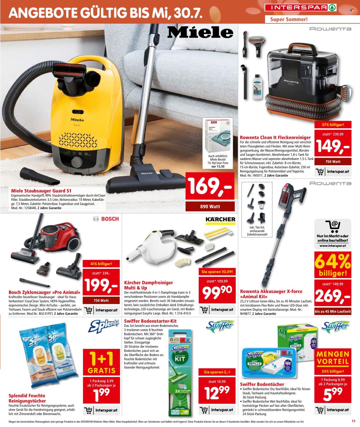 Angebote INTERSPAR - 10.7.2025 - 16.7.2025. Seite 11