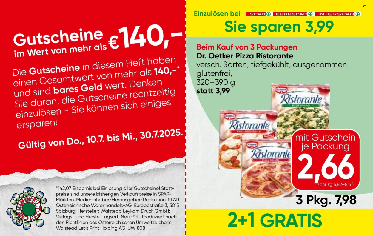 Angebote SPAR - 10.7.2025 - 30.7.2025. Seite 2