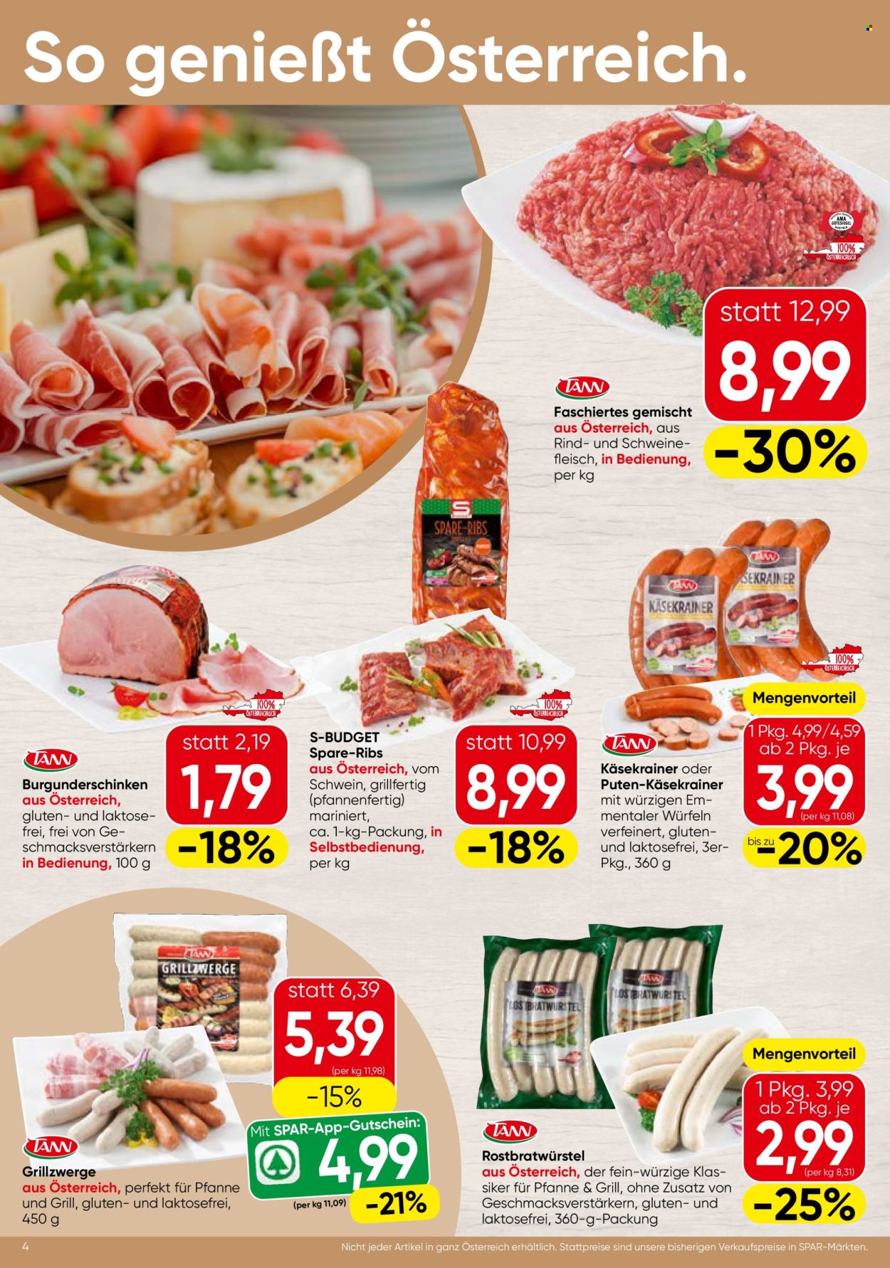 Angebote SPAR - 10.7.2025 - 16.7.2025. Seite 4