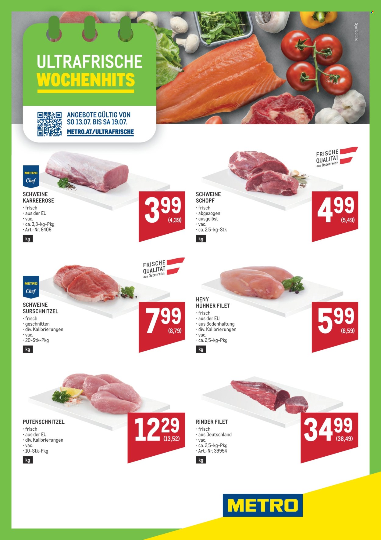 Angebote Metro - 13.7.2025 - 19.7.2025. Seite 1