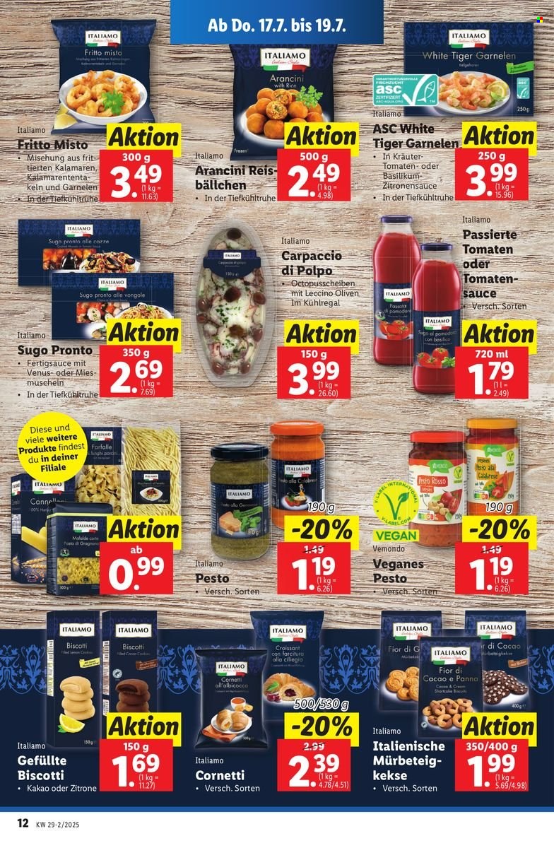 Angebote Lidl - 17.7.2025 - 23.7.2025. Seite 14