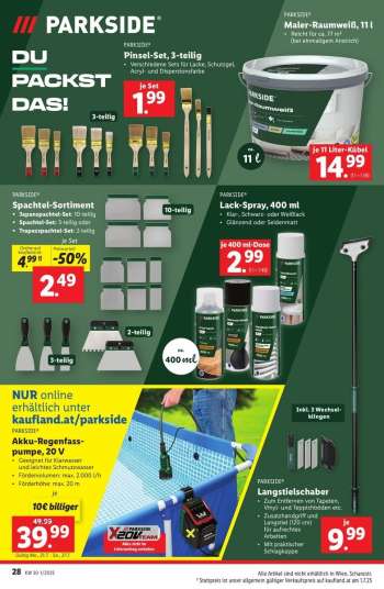 thumbnail - PARKSIDE® Maler-Raumweiß, 11 l