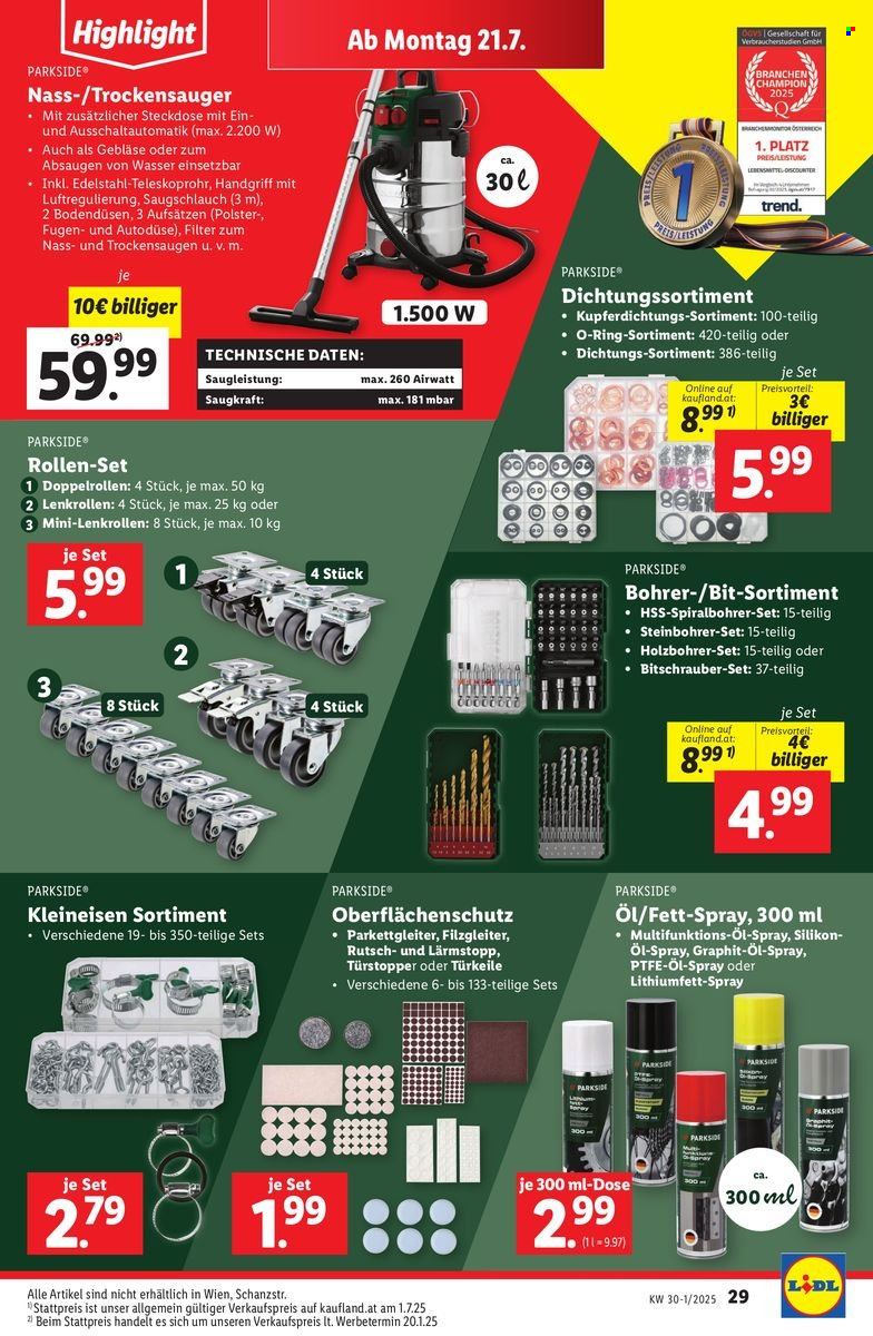 Angebote Lidl - 17.7.2025 - 23.7.2025. Seite 35
