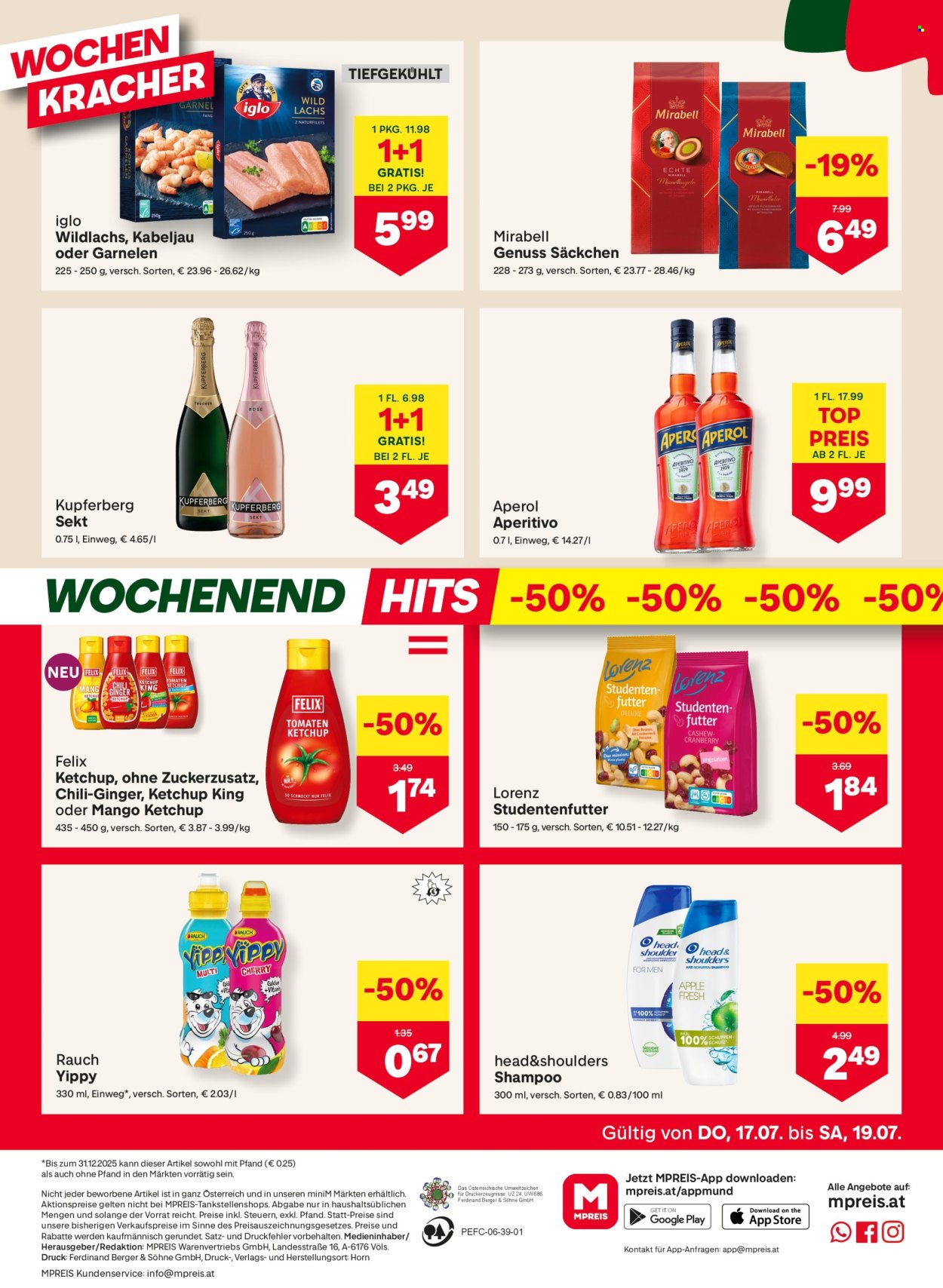 Angebote MPREIS - 17.7.2025 - 23.7.2025. Seite 16