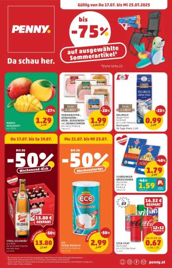 Angebote Penny - 17.7.2025 - 23.7.2025.
