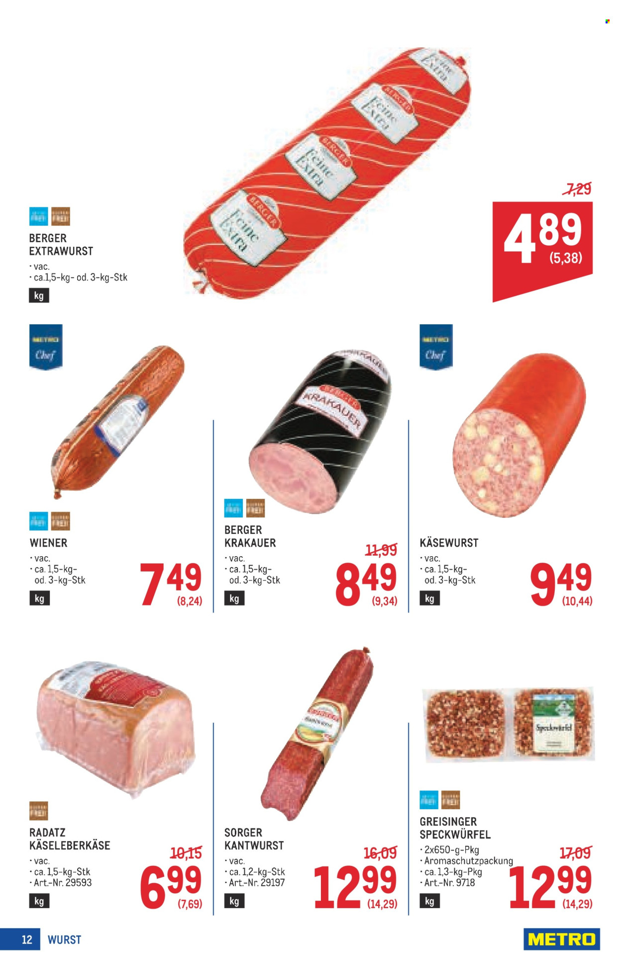Angebote Metro - 24.7.2025 - 6.8.2025. Seite 12