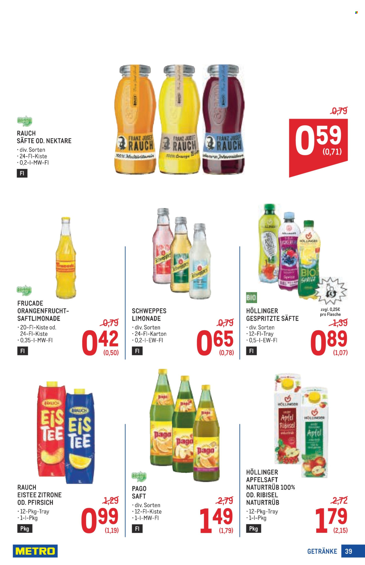 Angebote Metro - 24.7.2025 - 6.8.2025. Seite 39