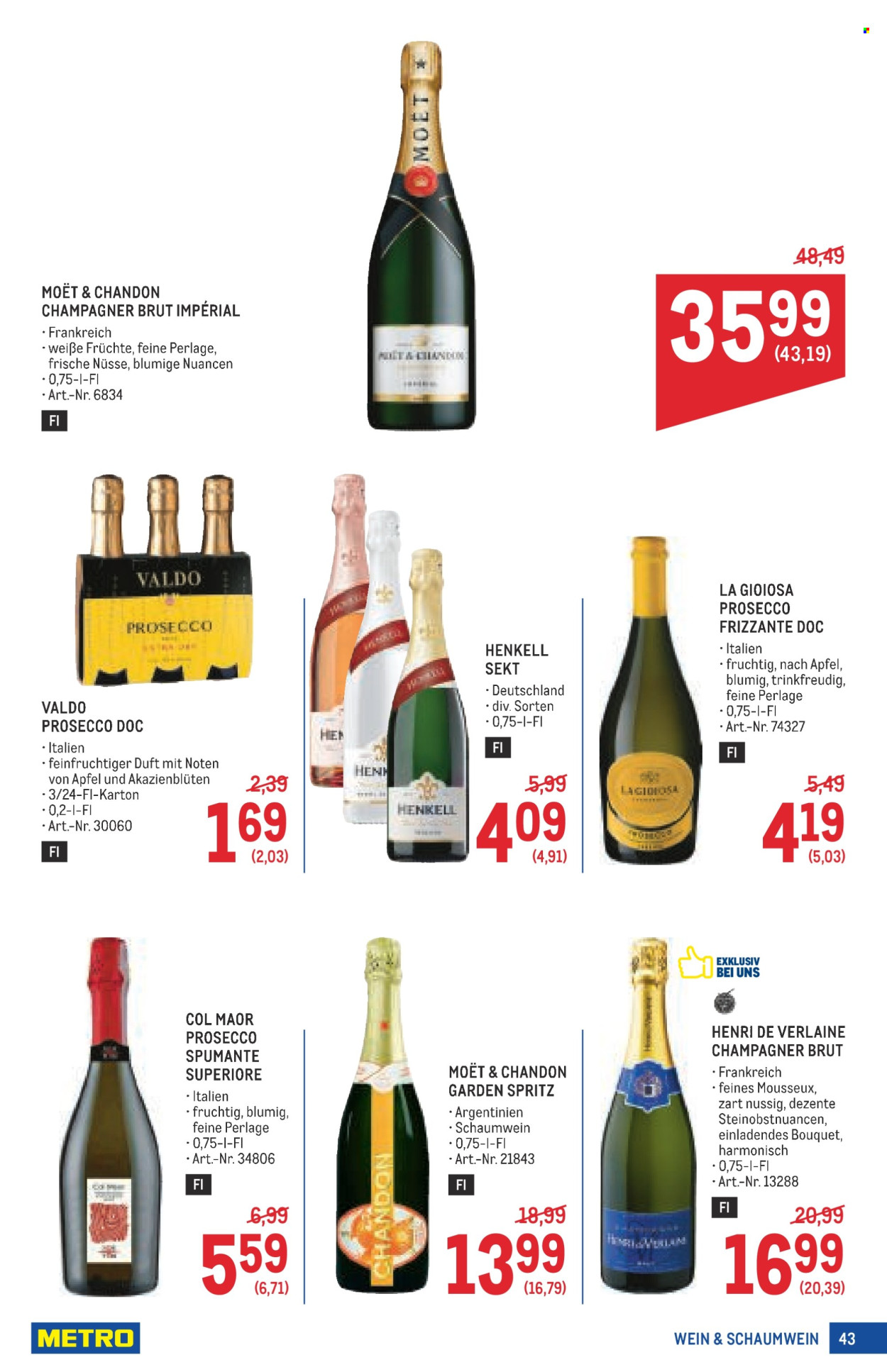 Angebote Metro - 24.7.2025 - 6.8.2025. Seite 43