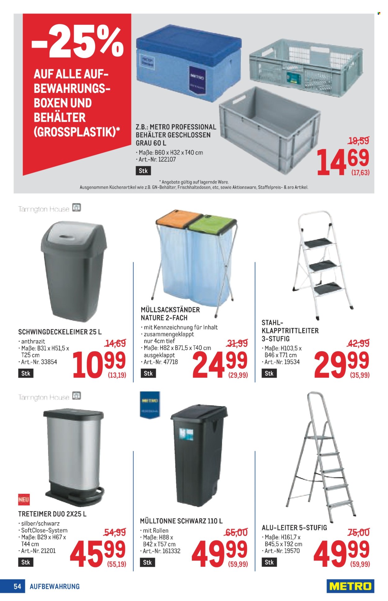 Angebote Metro - 24.7.2025 - 6.8.2025. Seite 54