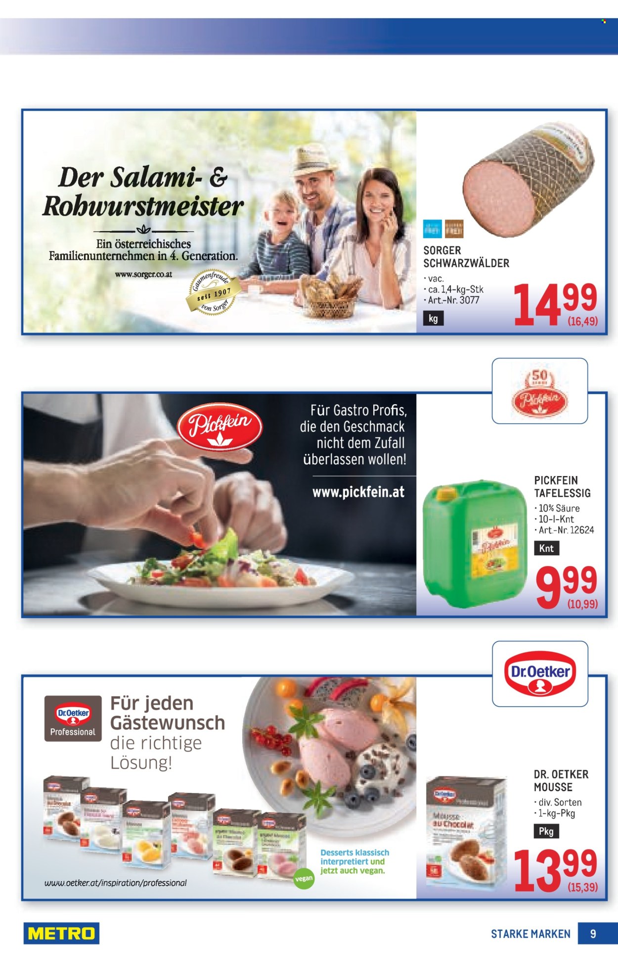 Angebote Metro - 15.7.2025 - 24.7.2025. Seite 9