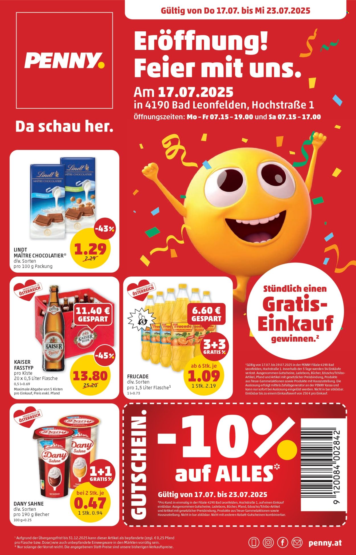 Angebote Penny - 17.7.2025 - 23.7.2025. Seite 1