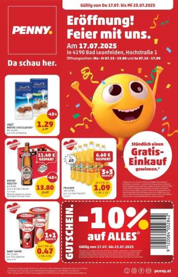 Angebote Penny - 17.7.2025 - 23.7.2025.