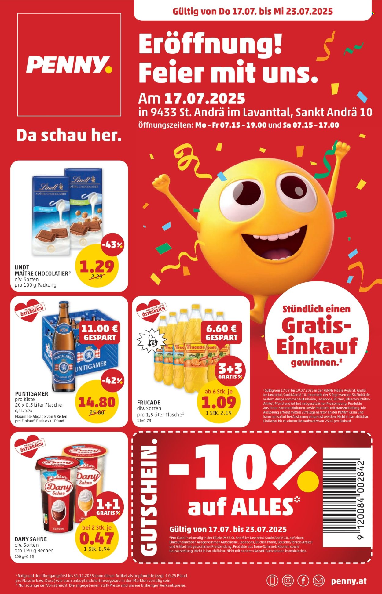 Angebote Penny - 17.7.2025 - 23.7.2025. Seite 1