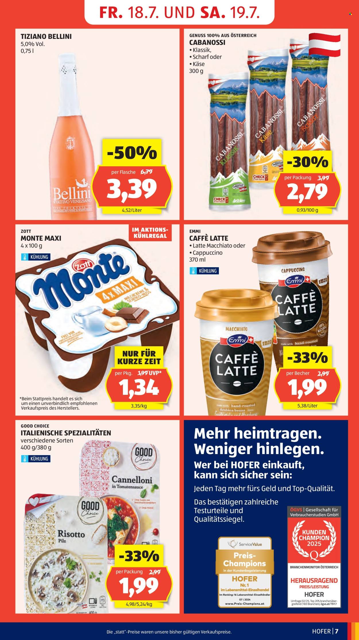 Angebote Hofer - 18.7.2025 - 24.7.2025. Seite 9