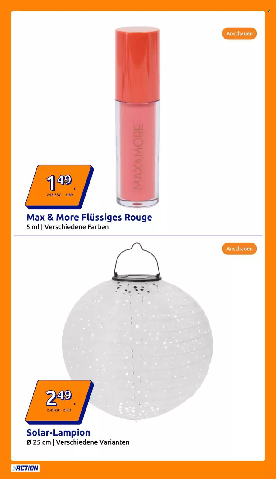 Angebote Action - 16.7.2025 - 22.7.2025. Seite 25
