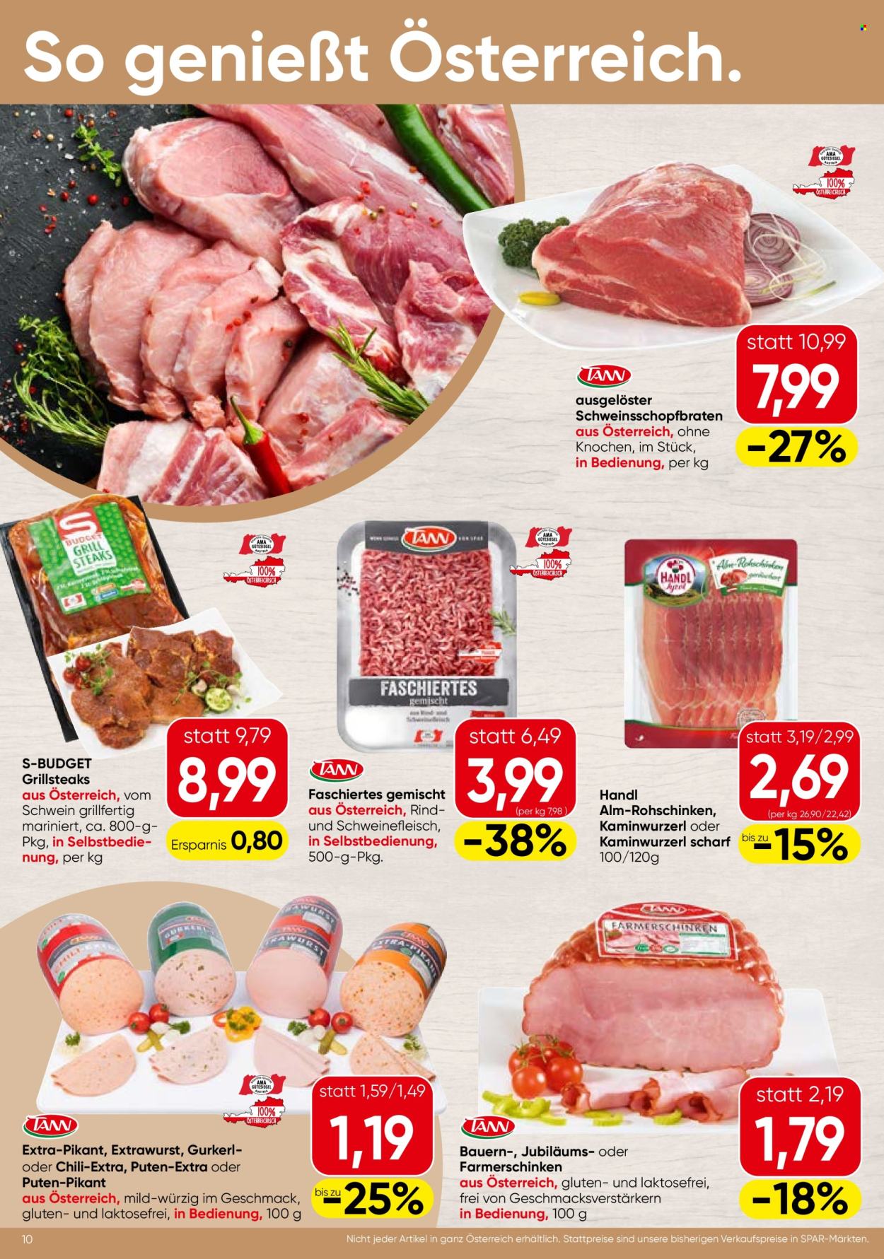 Angebote SPAR - 17.7.2025 - 30.7.2025. Seite 10