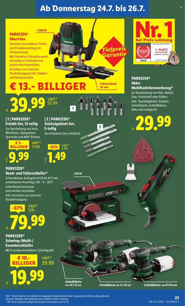 Angebote Lidl - 24.7.2025 - 30.7.2025. Seite 27