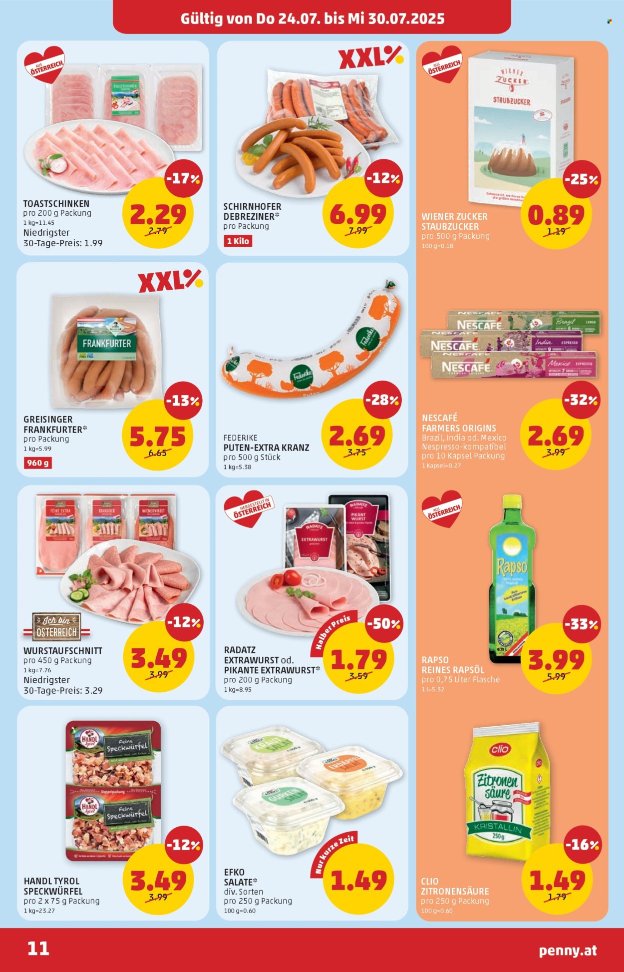 Angebote Penny - 24.7.2025 - 30.7.2025. Seite 11