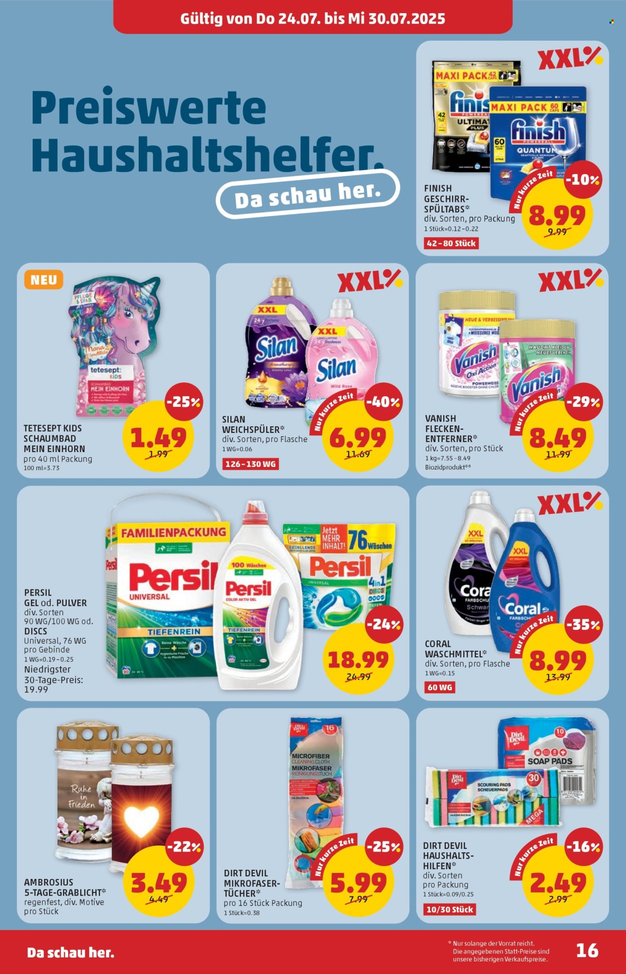 Angebote Penny - 24.7.2025 - 30.7.2025. Seite 16