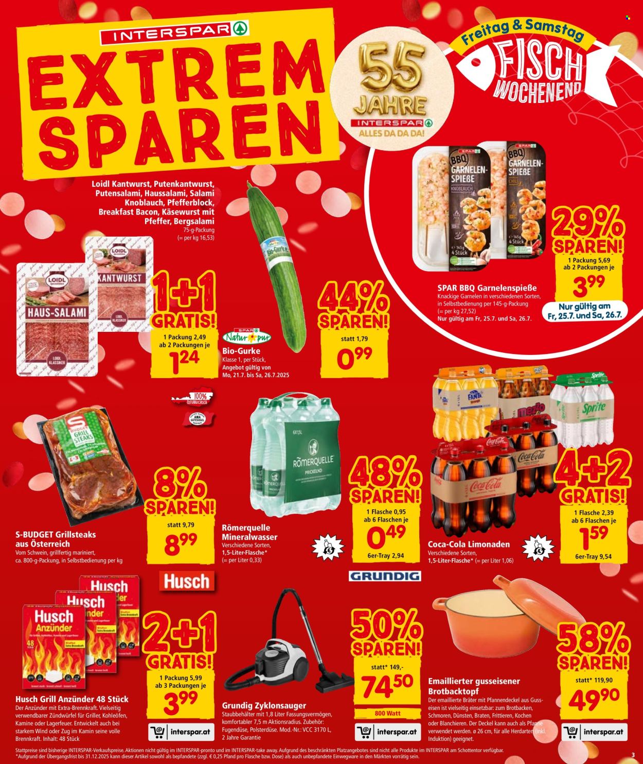 Angebote INTERSPAR - 24.7.2025 - 30.7.2025. Seite 3