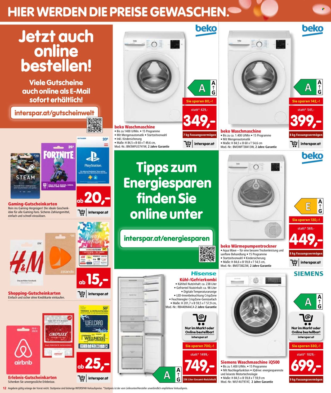 Angebote INTERSPAR - 24.7.2025 - 30.7.2025. Seite 12