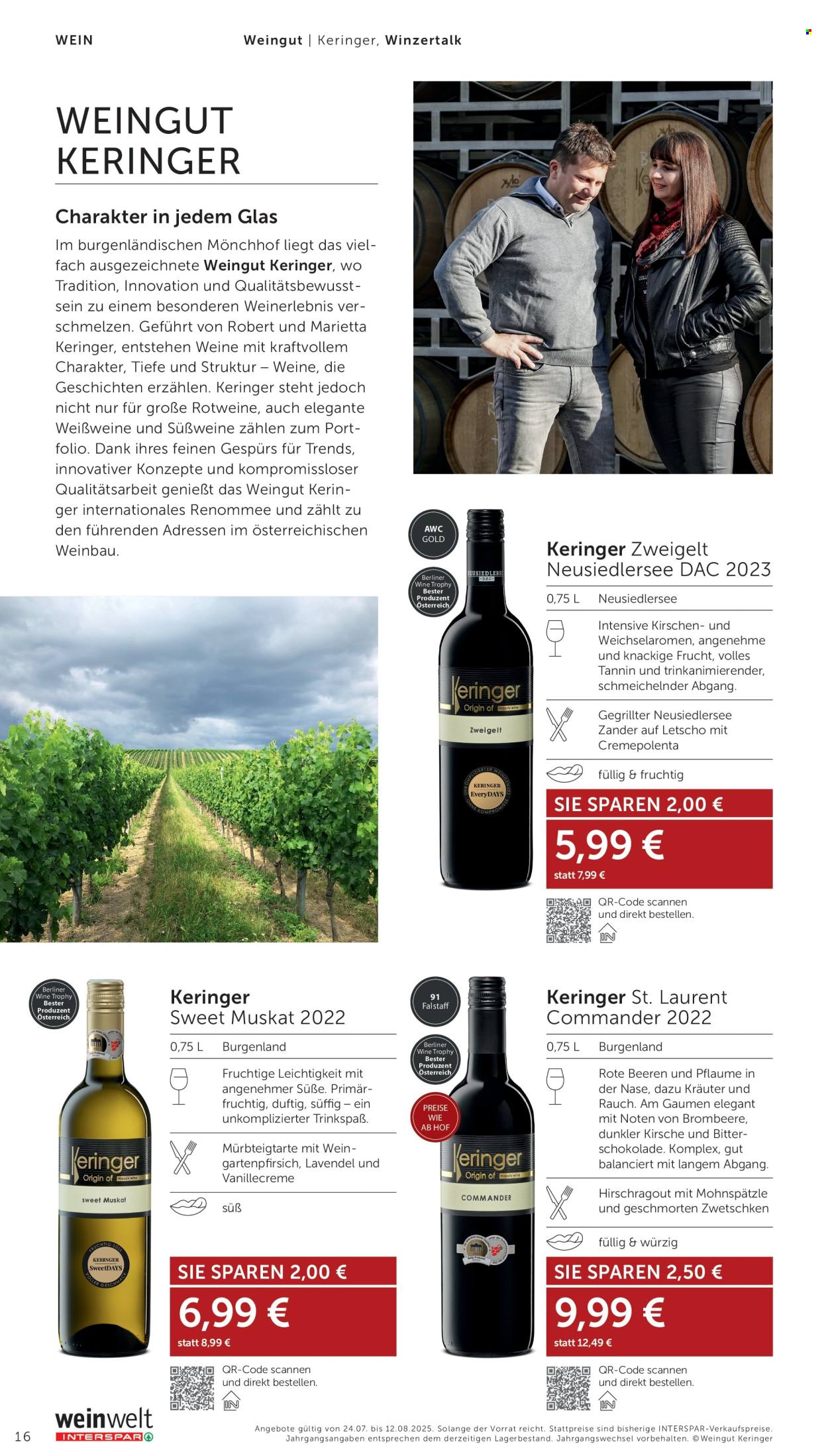 Angebote INTERSPAR - 24.7.2025 - 12.8.2025. Seite 16