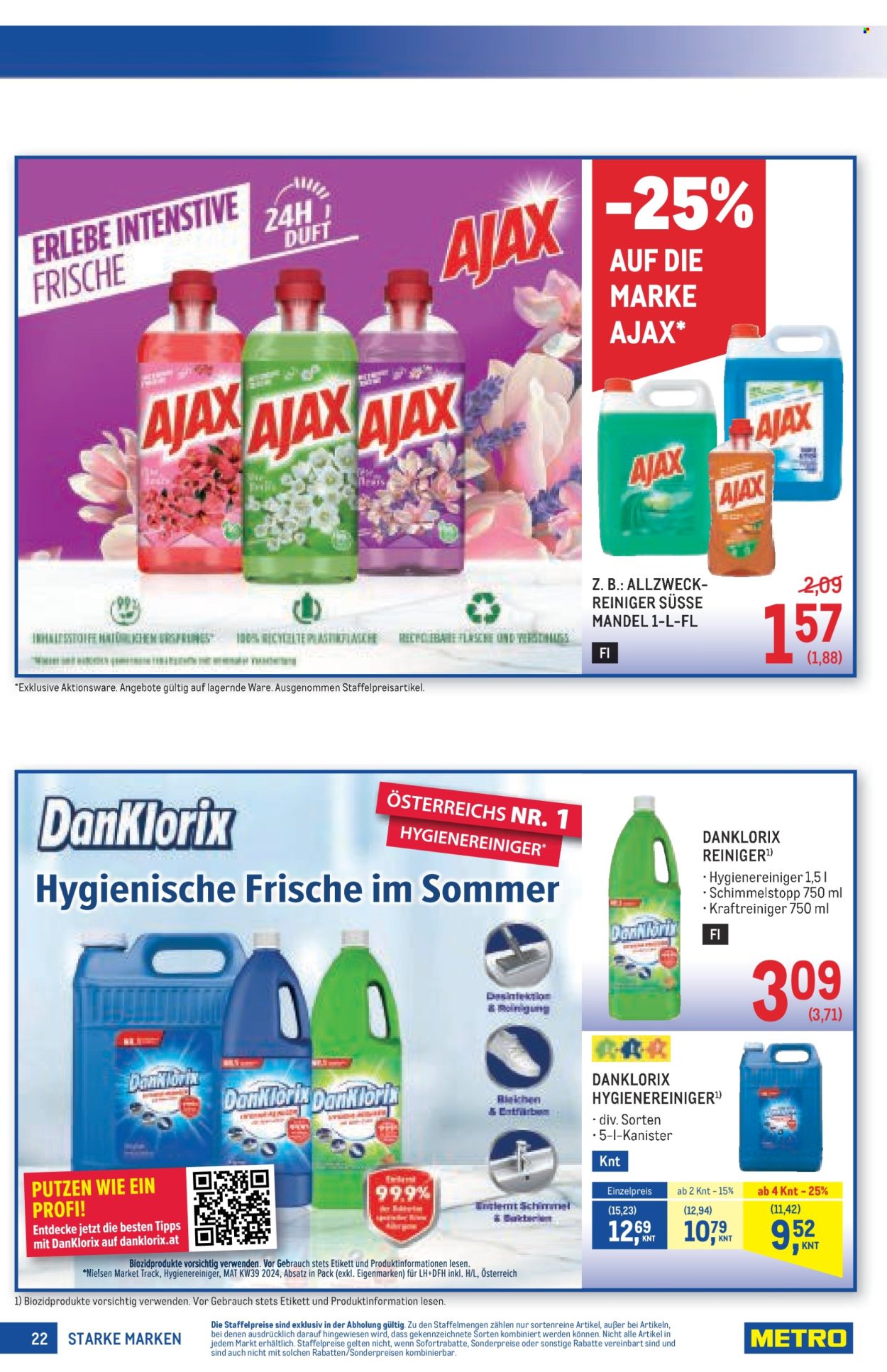 Angebote Metro - 24.7.2025 - 6.8.2025. Seite 22