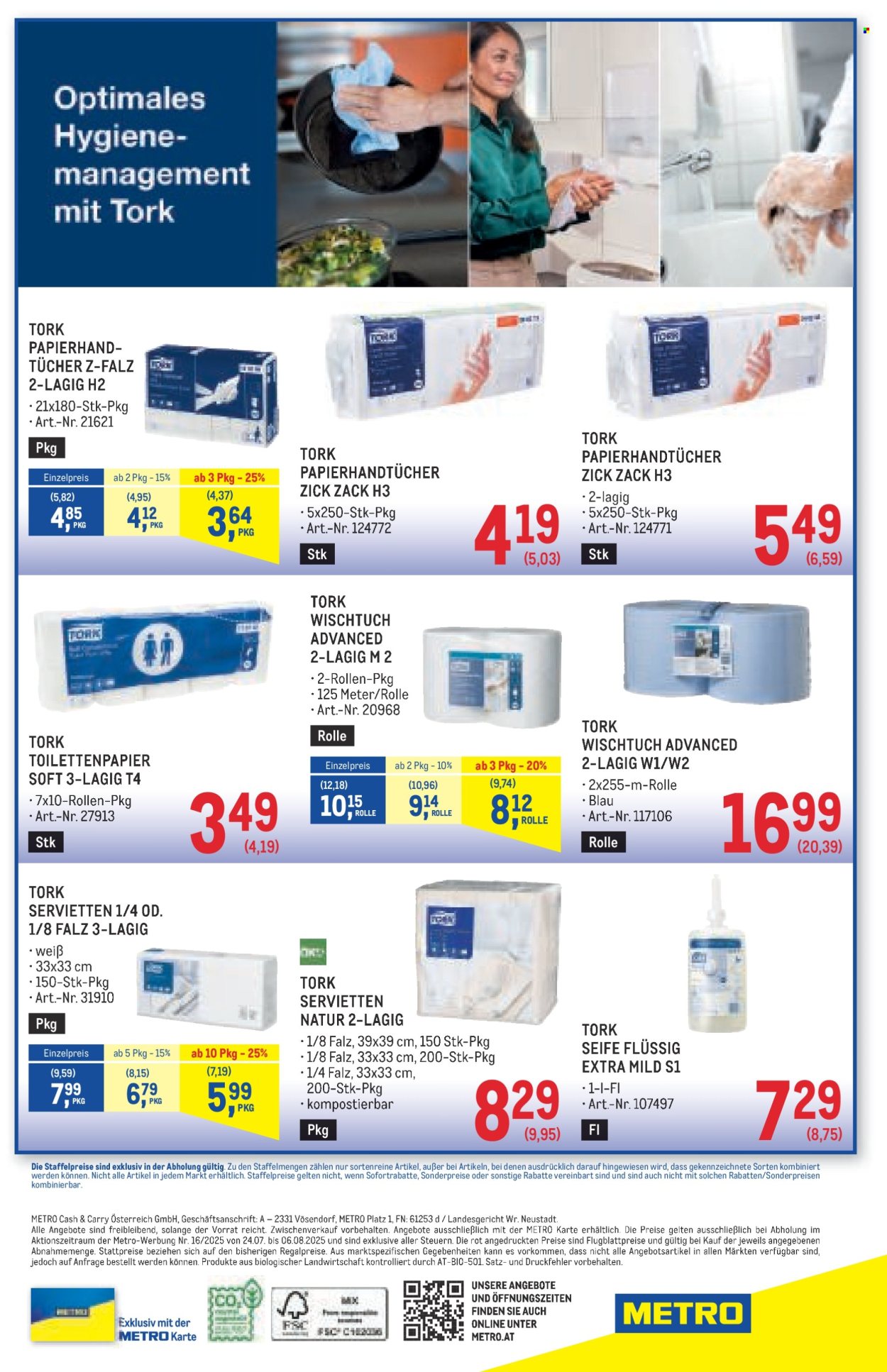 Angebote Metro - 24.7.2025 - 6.8.2025. Seite 24