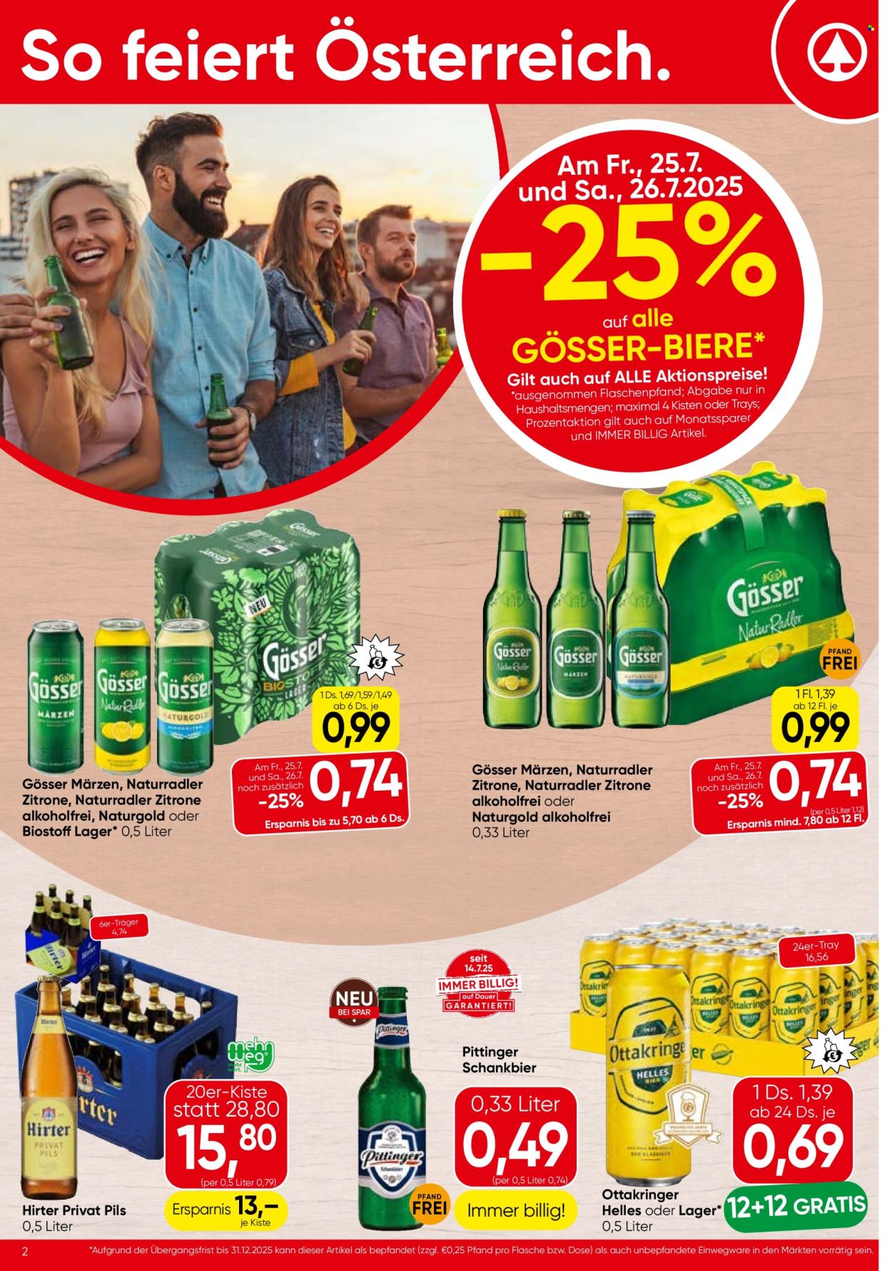 Angebote SPAR - 24.7.2025 - 30.7.2025. Seite 2