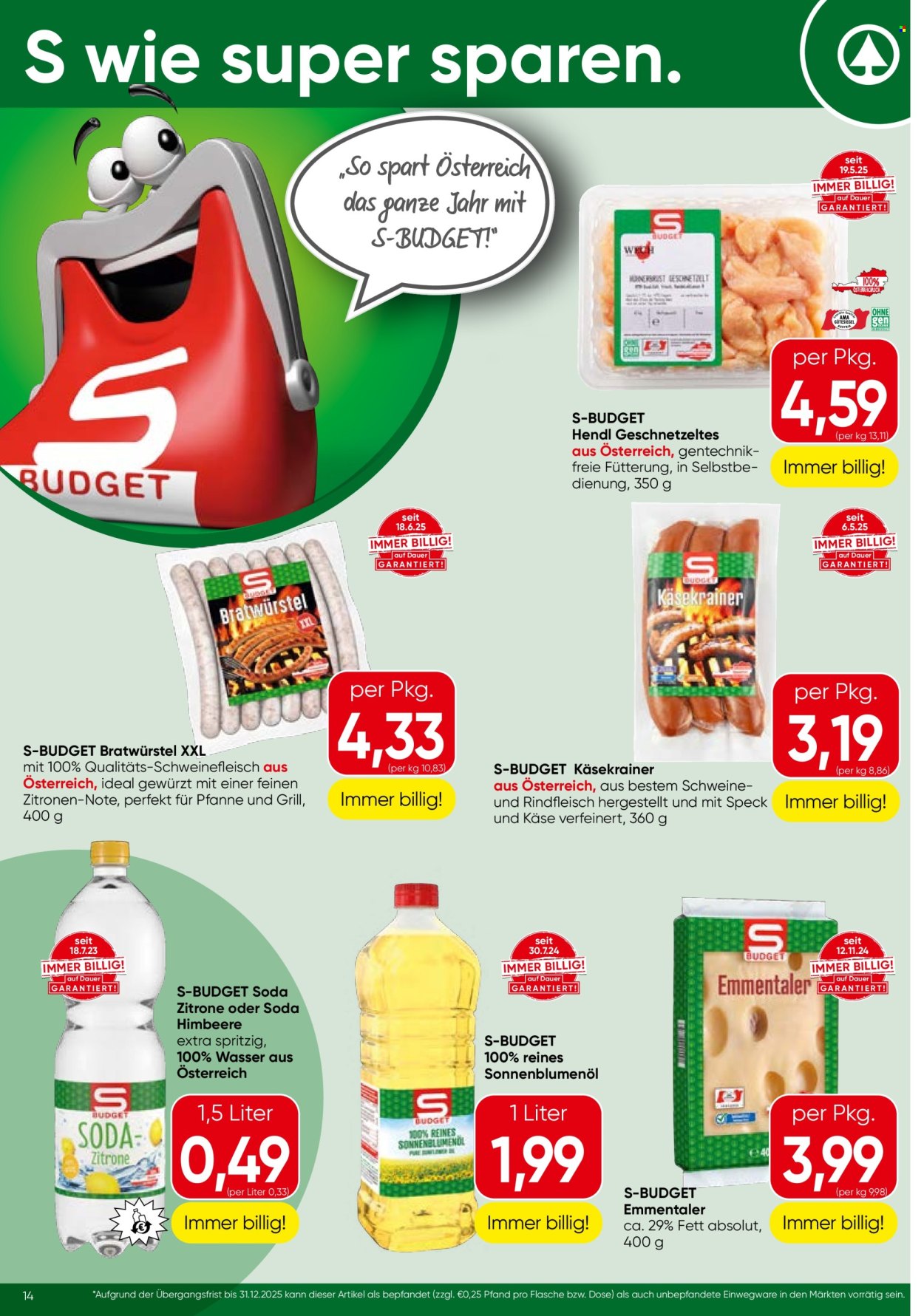 Angebote SPAR - 24.7.2025 - 30.7.2025. Seite 14