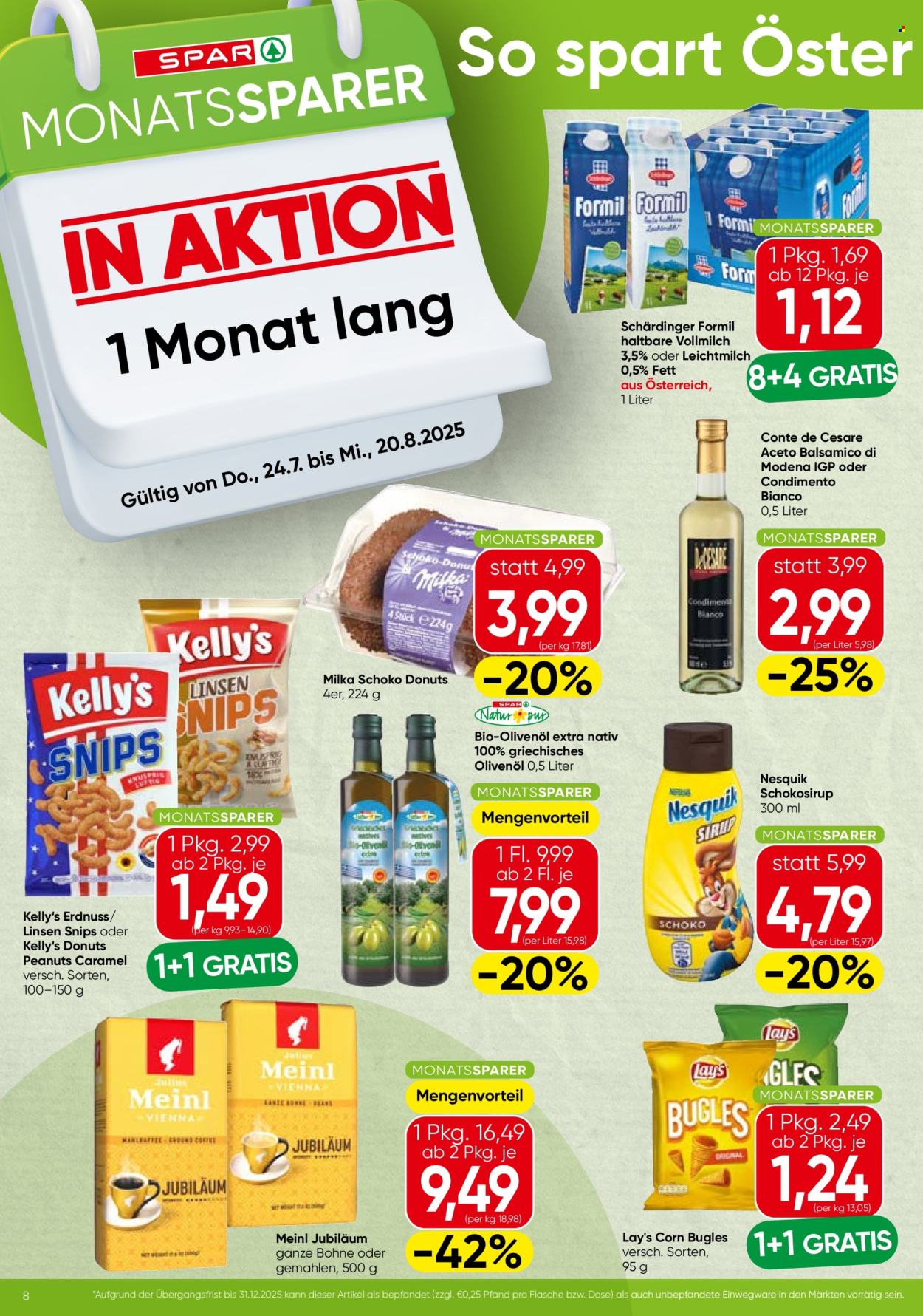 Angebote SPAR - 24.7.2025 - 20.8.2025. Seite 2