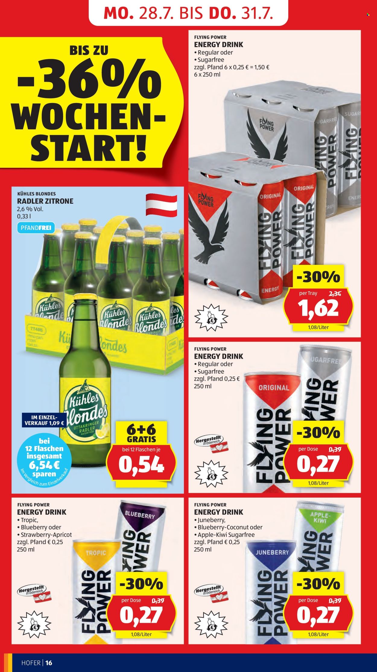 Angebote Hofer - 25.7.2025 - 31.7.2025. Seite 18
